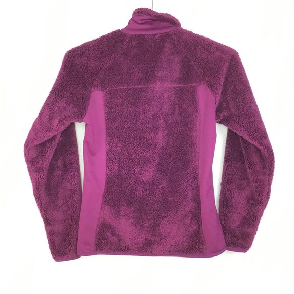 Columbia Womens S Raspberry By the Lake Plush Teddy Bear Fleece Zip Up Jacket - Picture 2 of 12